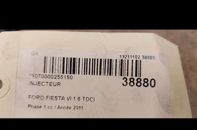 Injecteur Ford FIESTA VI (CB1, CCN) 1.6 tdci (2008-2012) occasion