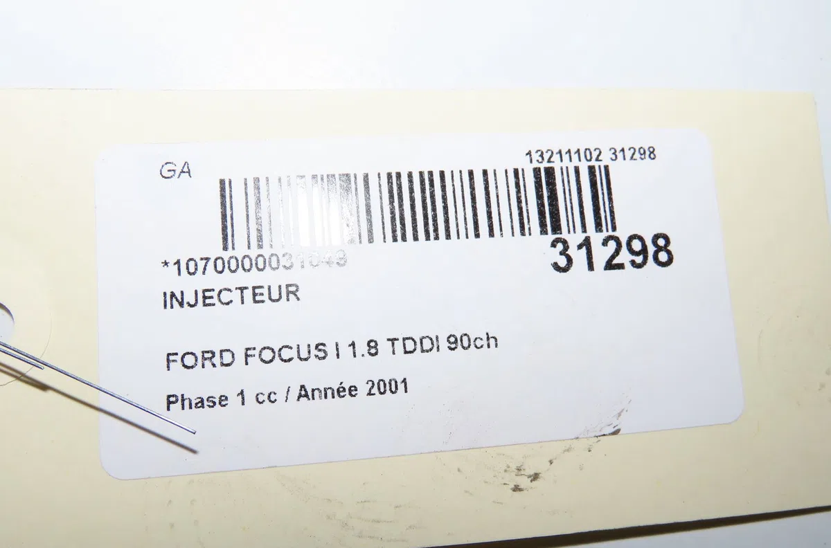 Injecteur FORD FOCUS I 2001 occasion