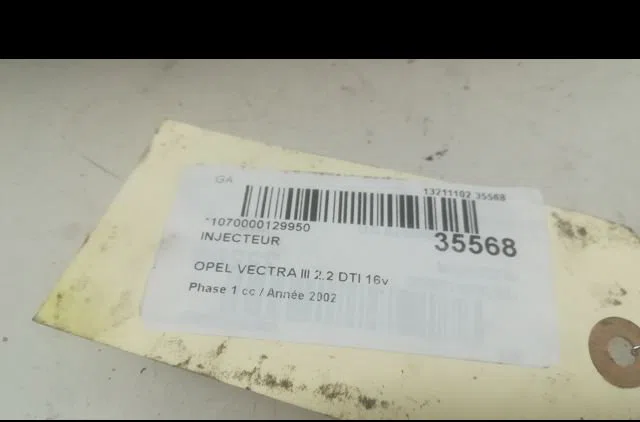 Injecteur Opel VECTRA C GTS (Z02) 2.2 dti 16v (f68) (2002-2006) occasion