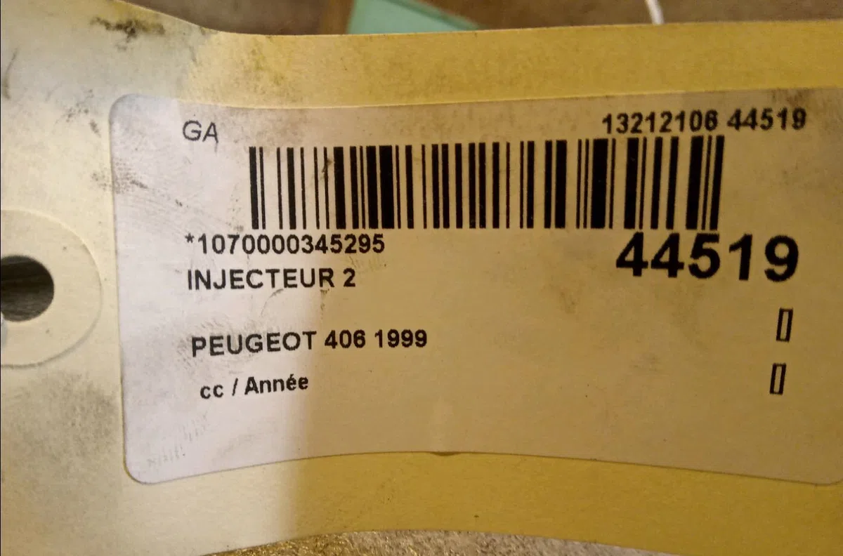 Injecteur PEUGEOT 406 1999 occasion