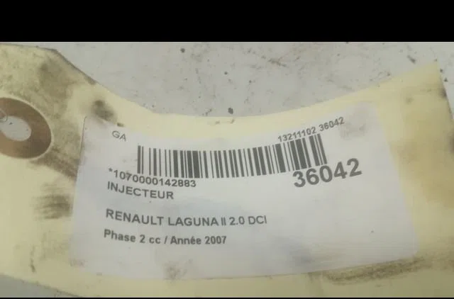 Injecteur Renault LAGUNA II (BG0-1_) 2.2 dci (2005-2007) occasion