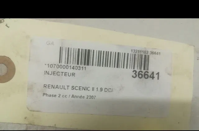 Injecteur Renault SCÉNIC II (JM0-1_) 1.9 dci (jm14) (2005-2008) 5 portes occasion