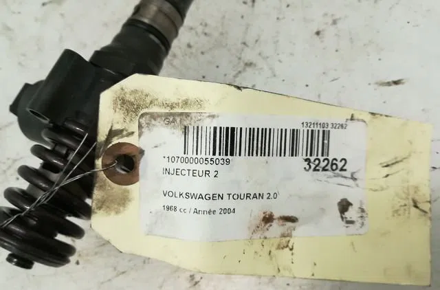 Injecteur Volkswagen TOURAN (1T1, 1T2) 2.0 tdi (2003-2010) 5 portes occasion