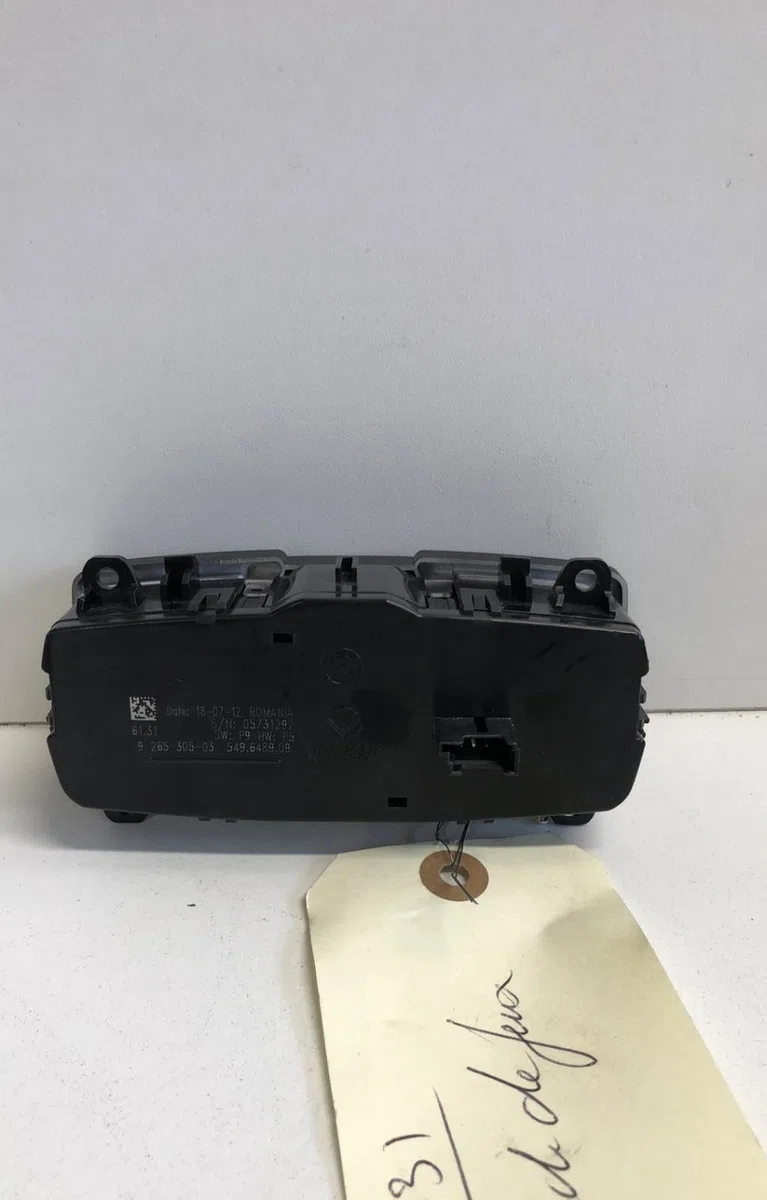 Interrupteur commande de phares Bmw 1 (F21) 116 d (2011) occasion