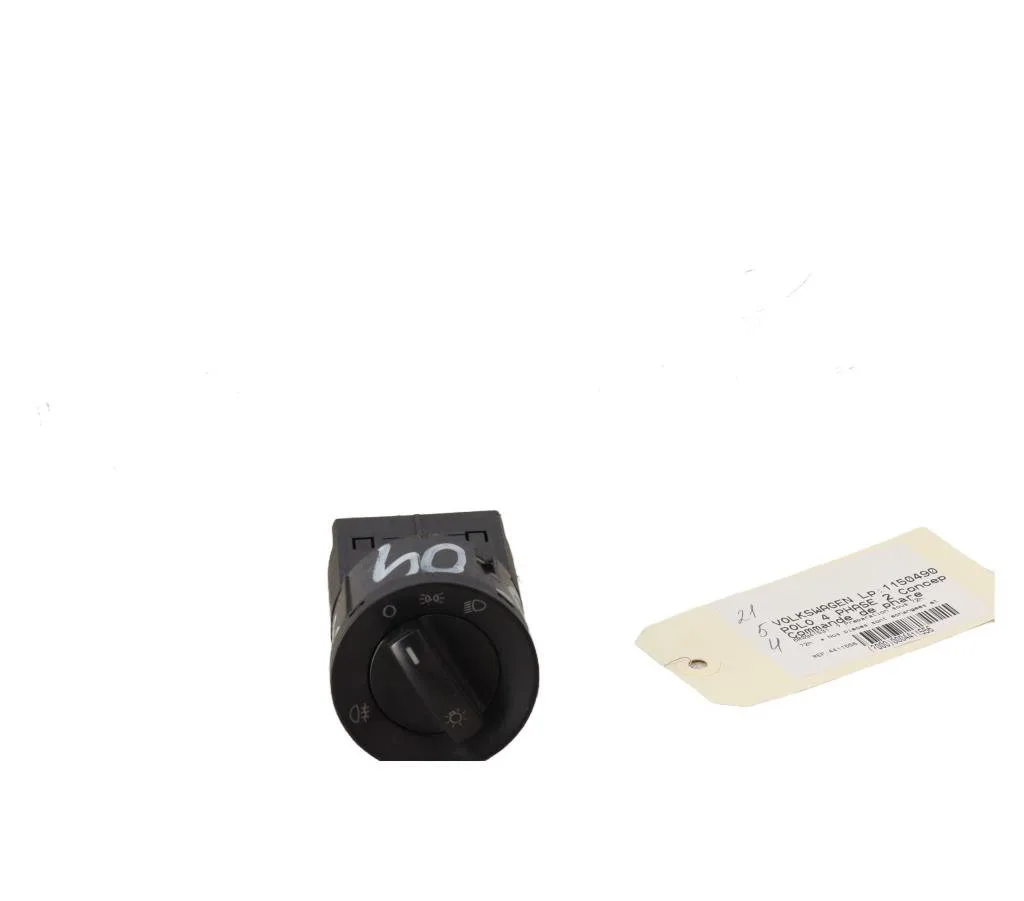 Interrupteur commande de phares Volkswagen POLO (9N_, 9A_) 1.2 (2002-2007) occasion