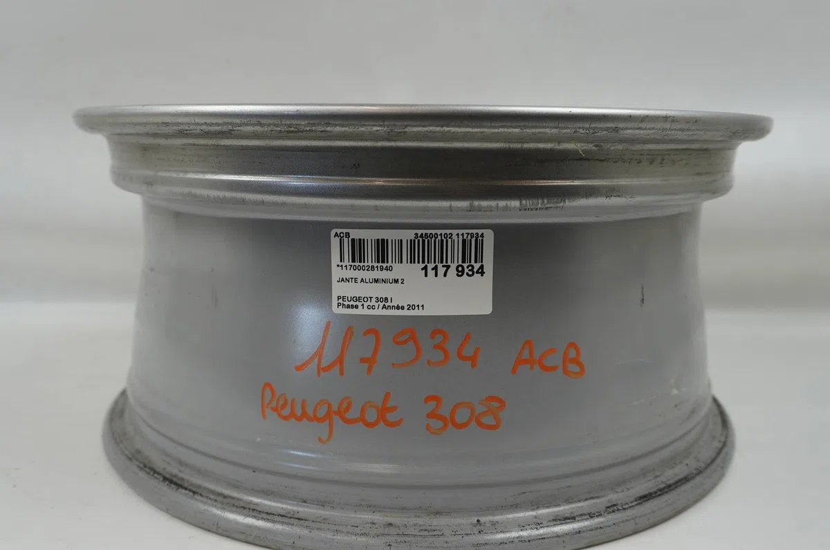 Jante aluminium Peugeot 308 I (4A_, 4C_) 1.6 hdi (2007-2014) 5 portes occasion