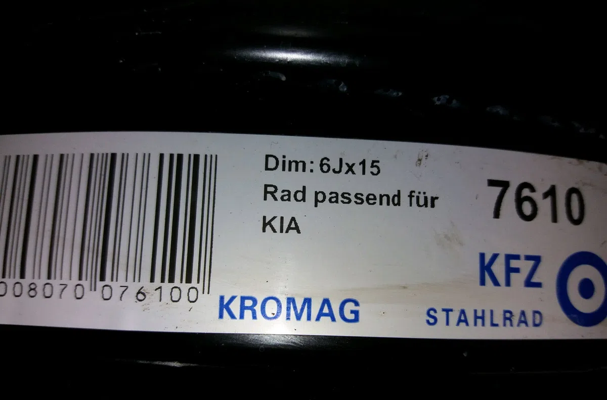 Jante tole KIA SOUL I 2009 occasion