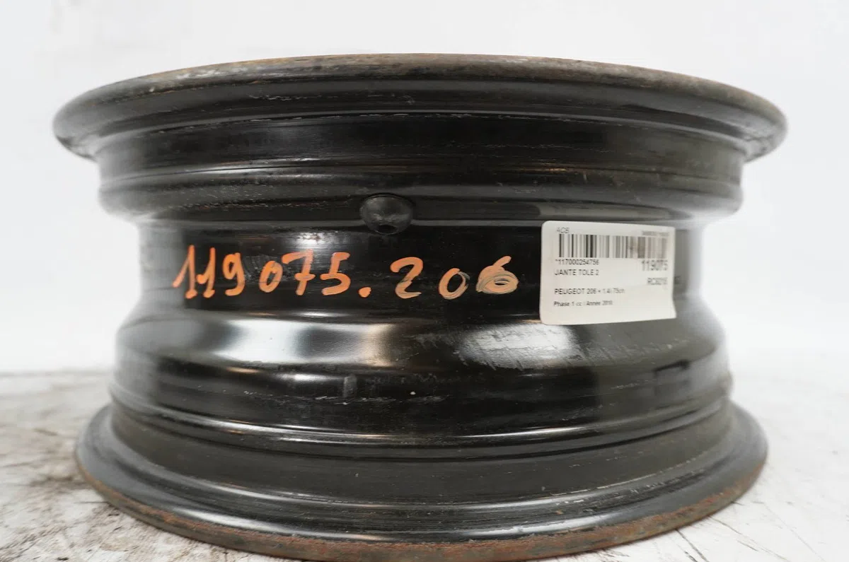 Jante tole Peugeot 206 (2L_, 2M_) 1.4 i (2lkfwa, 2mkfwa) (2009-2013) 3 portes occasion