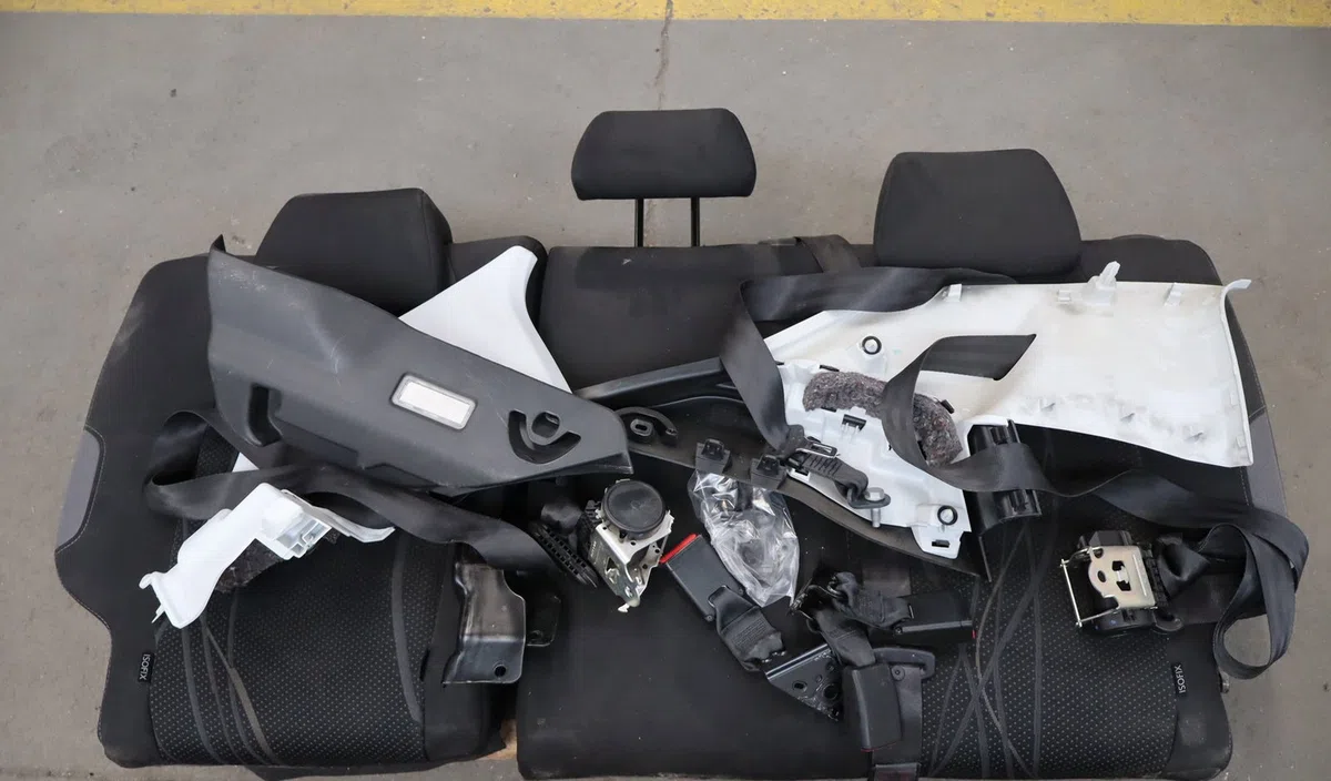 Kit banquette arrière complète Peugeot 208 I (CA_, CC_) 1.4 hdi (2012) 3 portes occasion