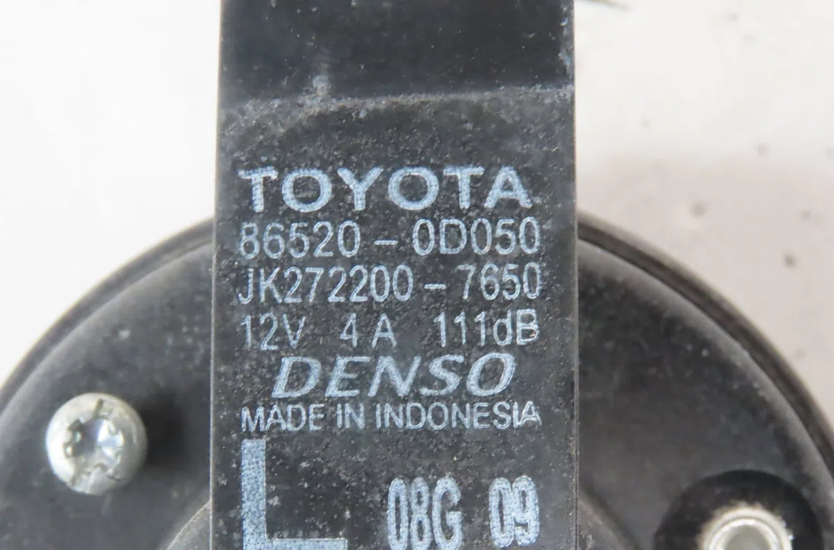 Klaxon  - avertisseur Mazda 2 Berline bicorps trois ou cinq portes (KB) 1.5 hybrid (kbac3x) (2022) occasion