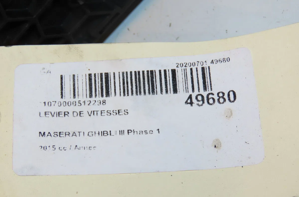 Levier de vitesses Maserati GHIBLI III (M157) 3.0 d (2013) 4 portes occasion