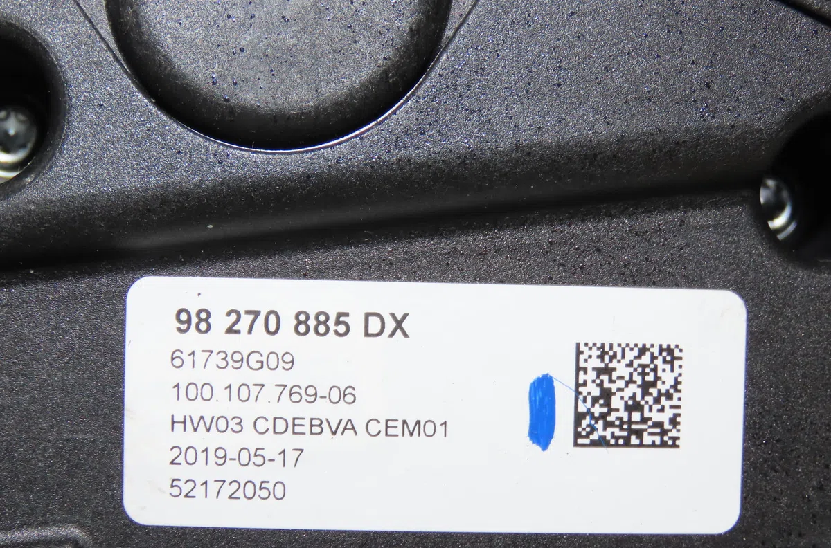 Levier de vitesses Peugeot 508 II (FB_, FH_, F3_) 2.0 bluehdi 160 (fhehyr) (2018) occasion