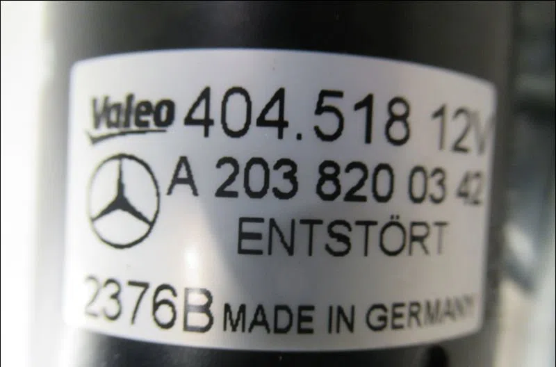 Mecanisme essuie-glace avant Mercedes-benz CLASSE C Coupe Sport (CL203) C 200 cdi (203.707) (2003-2008) occasion