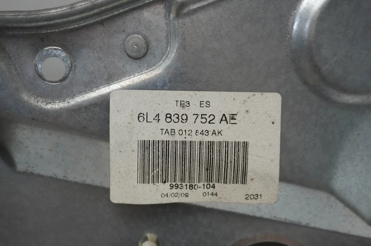 Mecanisme leve-glace arrière droit Seat IBIZA III (6L1) 1.2 12v (2006-2009) occasion