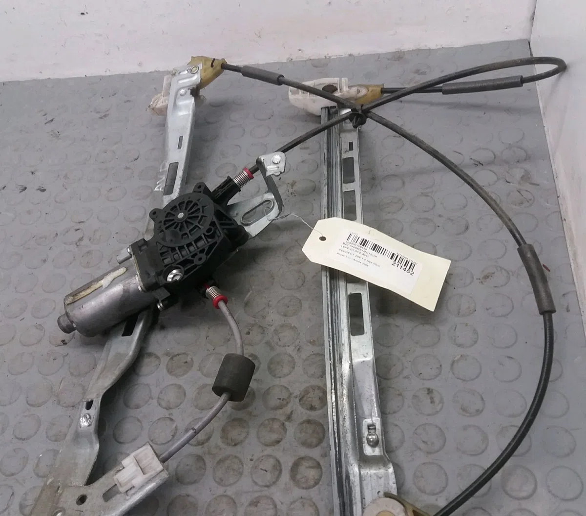 Mecanisme moteur lève-glace avant droit Peugeot 206 3-5 portes (2A-C) 1.4 hdi eco 70 (2001-2009) 5 portes occasion