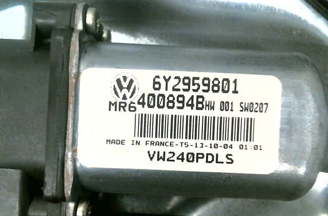 Mecanisme  moteur lève-glace avant droit VOLKSWAGEN POLO occasion