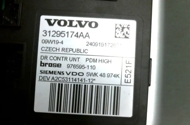 Mecanisme  moteur lève-glace avant droit VOLVO C30 occasion