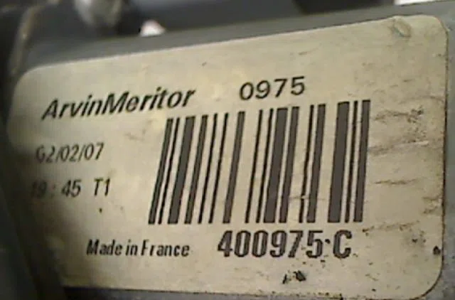 Mécanismemoteur lève glace aile ard PEUGEOT 207 occasion