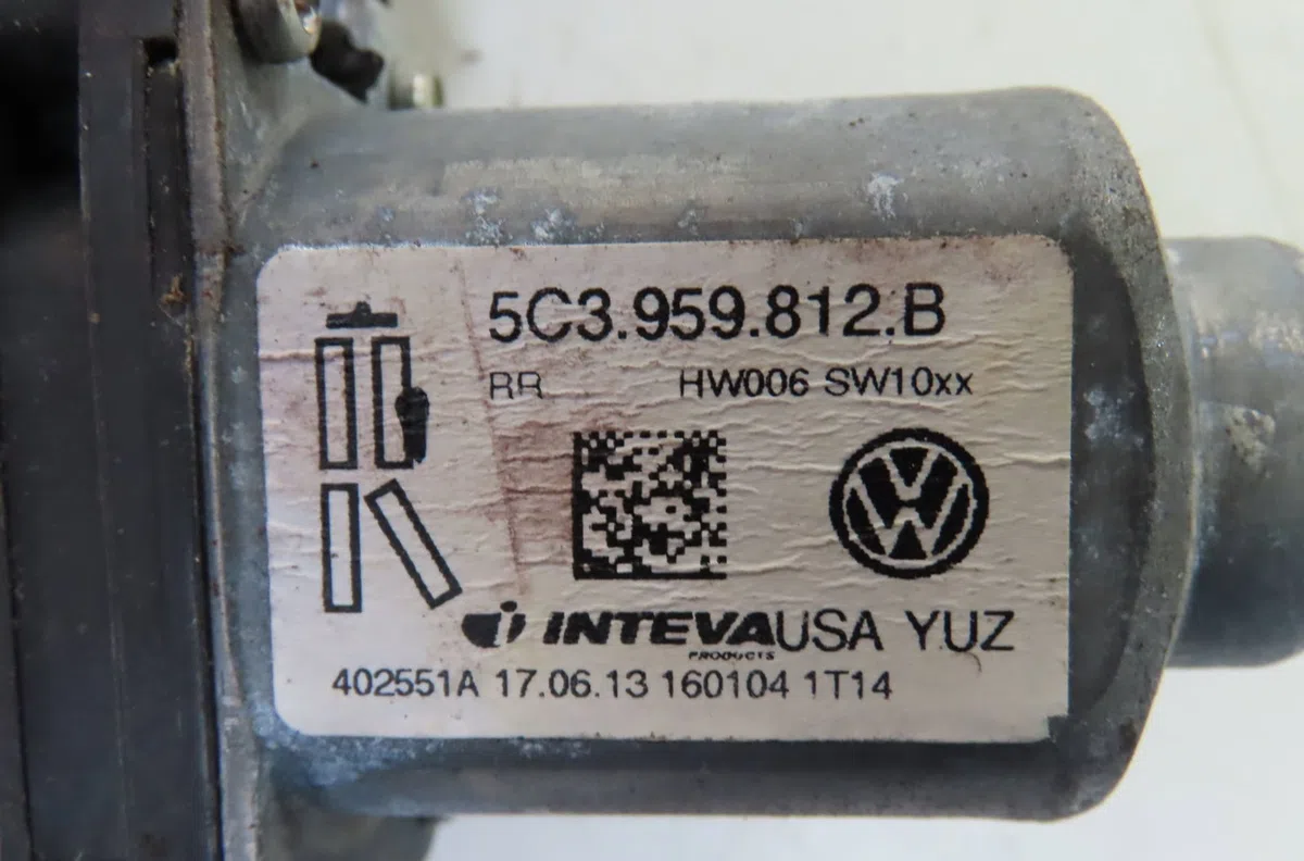 Mécanismemoteur lève glace aile ard Volkswagen BEETLE Décapotable (5C7, 5C8) 2.0 tsi (2012-2019) occasion