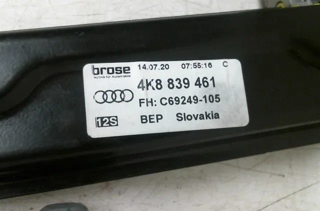 Mecanismemoteur leve-glace arg Audi A7 Sportback (4KA) 55 tfsi e quattro (2019) occasion