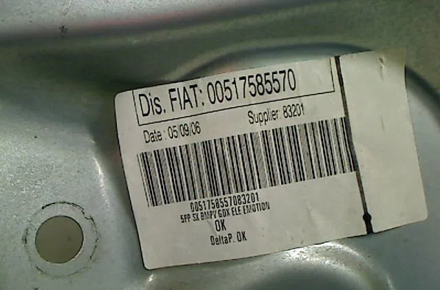 Mecanismemoteur leve-glace arg Lancia MUSA (350_) 1.9 d multijet (350.axc1a) (2004-2012) occasion
