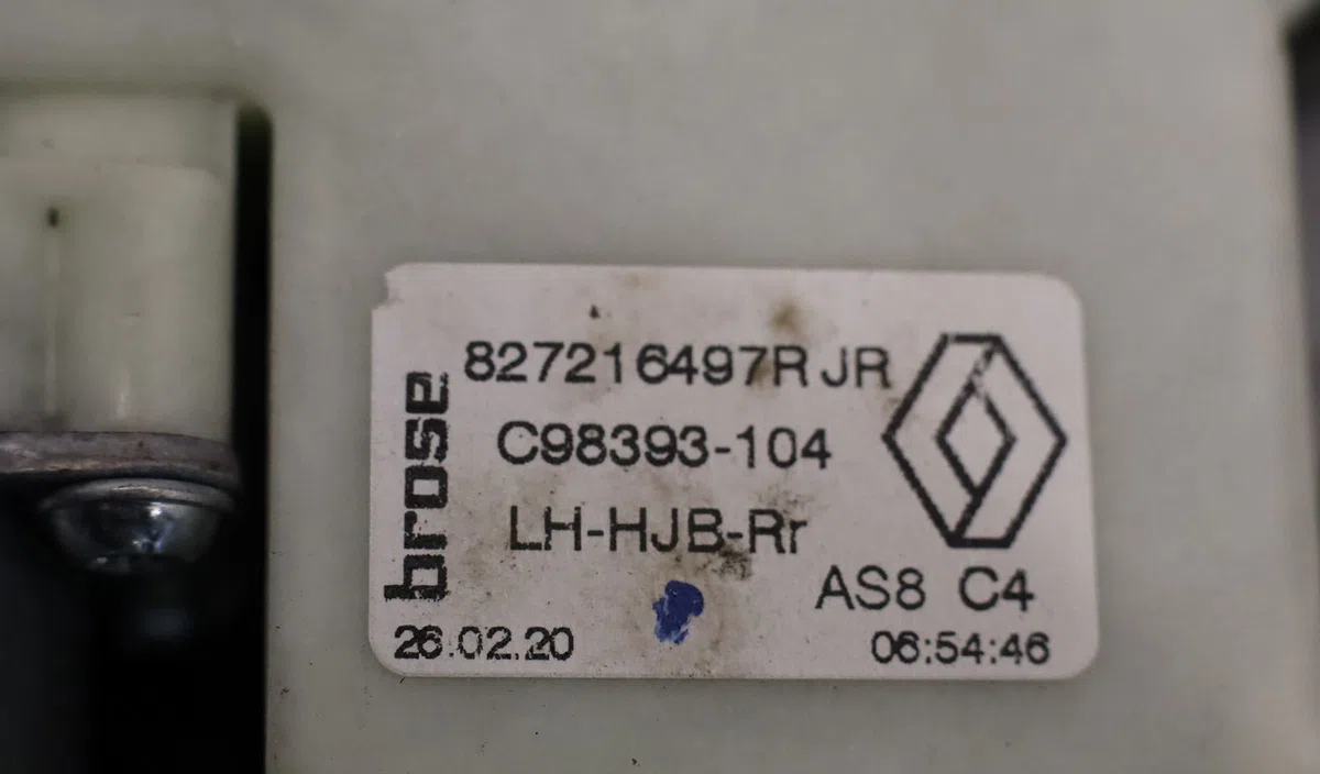 Mecanismemoteur leve-glace arg Renault CAPTUR II (HF_) Tce 100 (hfmt) (2020) occasion