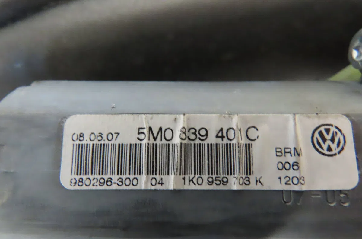 Mecanismemoteur leve-glace arg Volkswagen GOLF PLUS V (5M1, 521) 1.9 tdi (2005-2009) 5 portes occasion