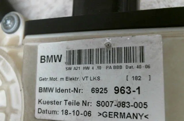 Mecanismemoteur leve-glace avg Bmw X3 (E83) Xdrive 35 d (2008-2011) occasion