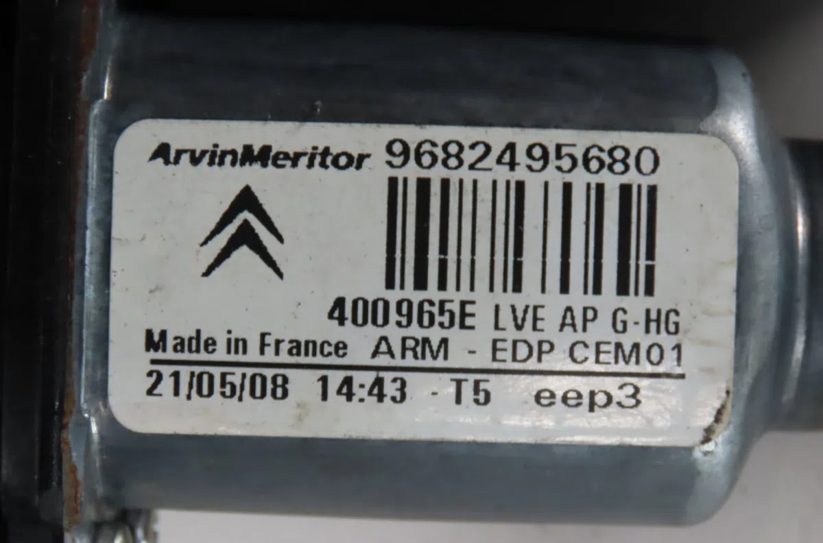 Mecanismemoteur leve-glace avg Citroën C4 PICASSO I Monospace (UD_) 1.6 hdi (2007-2013) 5 portes occasion