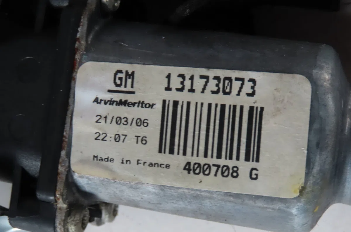 Mecanismemoteur leve-glace avg Opel CORSA C (X01) 1.2 twinport (f08, f68) (2004-2009) occasion