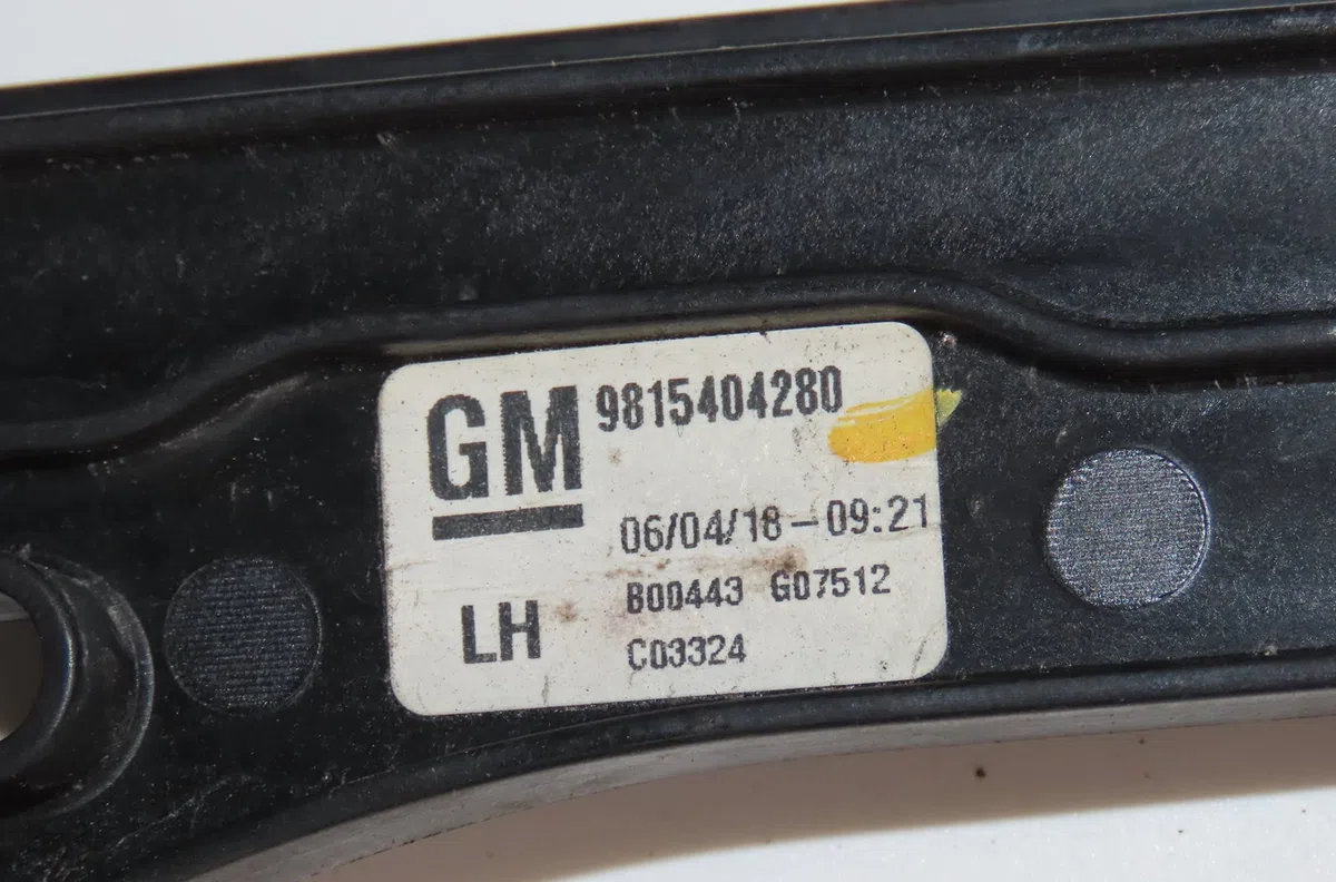 Mecanismemoteur leve-glace avg Opel GRANDLAND - GRANDLAND X (A18, P1UO) 1.2 (75) (2017) occasion
