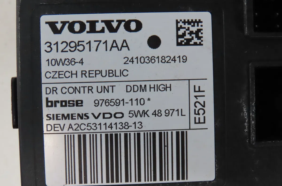 Mecanismemoteur leve-glace avg Volvo C30 (533) 1.6 d (2006-2012) occasion