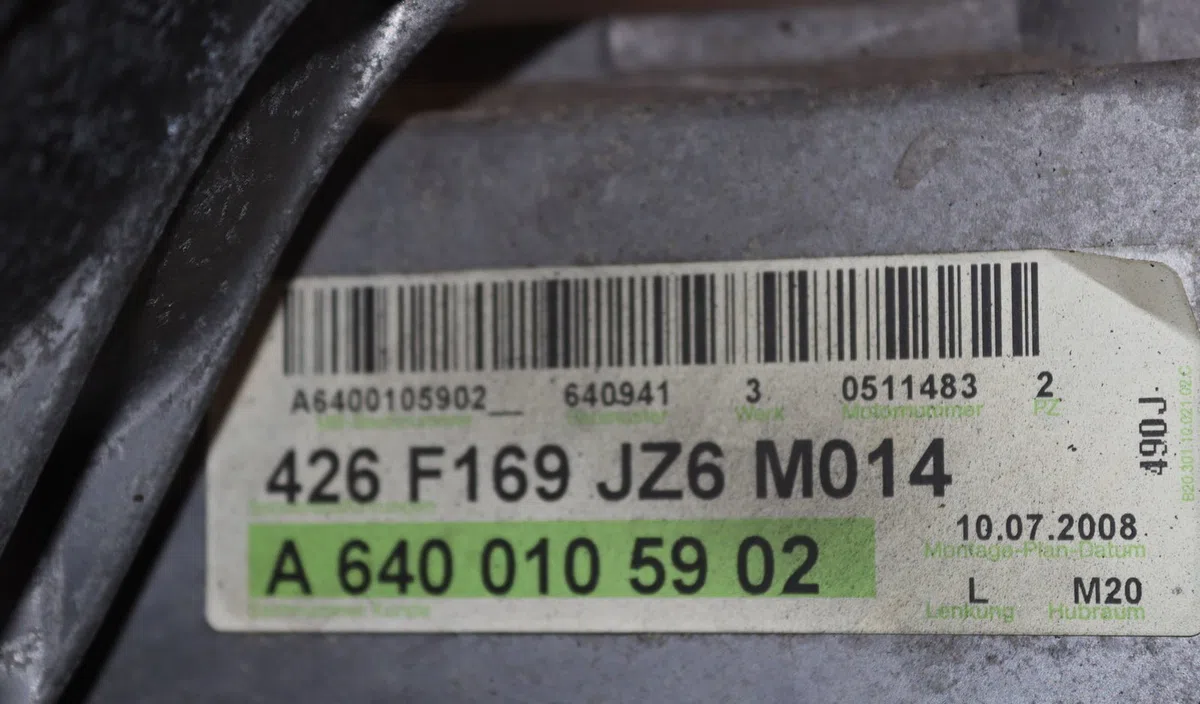 Moteur diesel Mercedes-benz CLASSE B Sports Tourer (W245) B 200 cdi (245.208) (2005-2011) occasion