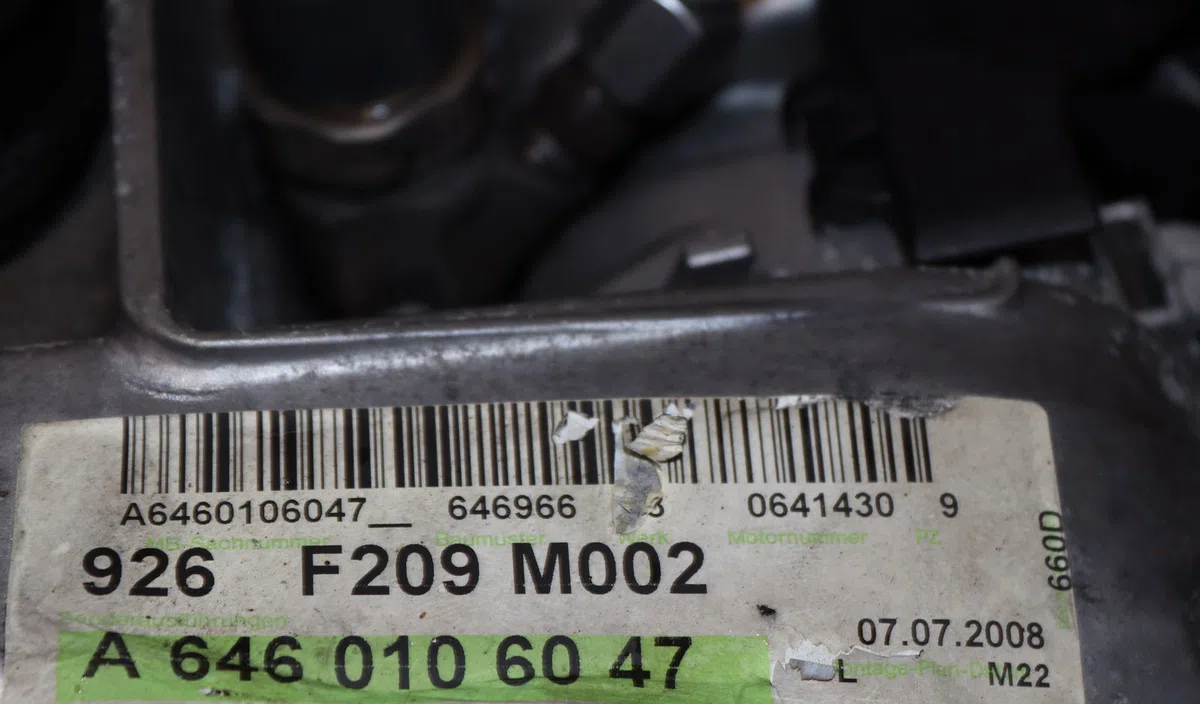 Moteur diesel Mercedes-benz CLK (C209) Clk 220 cdi (209.308) (2005-2009) occasion