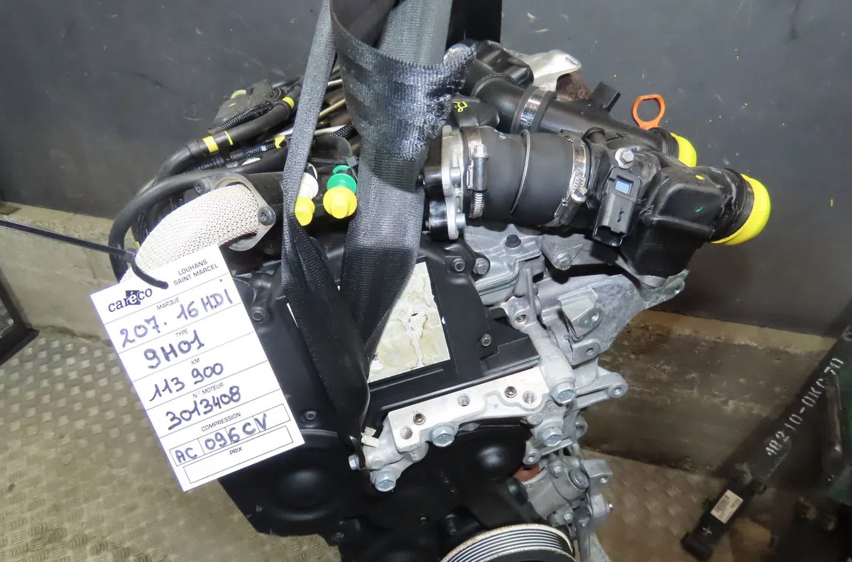 Moteur diesel Peugeot 207 CC (WD_) 1.6 hdi (2007-2015) occasion