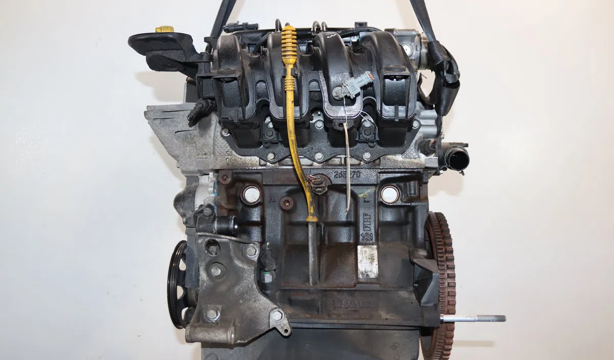 Moteur essence Renault CLIO II (BB_, CB_) 1.2 16v (bb05, bb0w, bb11, bb27, bb2t, bb2u, bb2v, cb05,... (2001-2016) 3 port