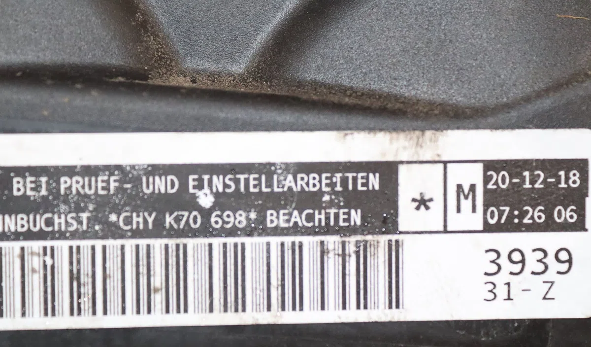 Moteur essence Skoda FABIA III (NJ3) 1.0 (2014-2021) occasion