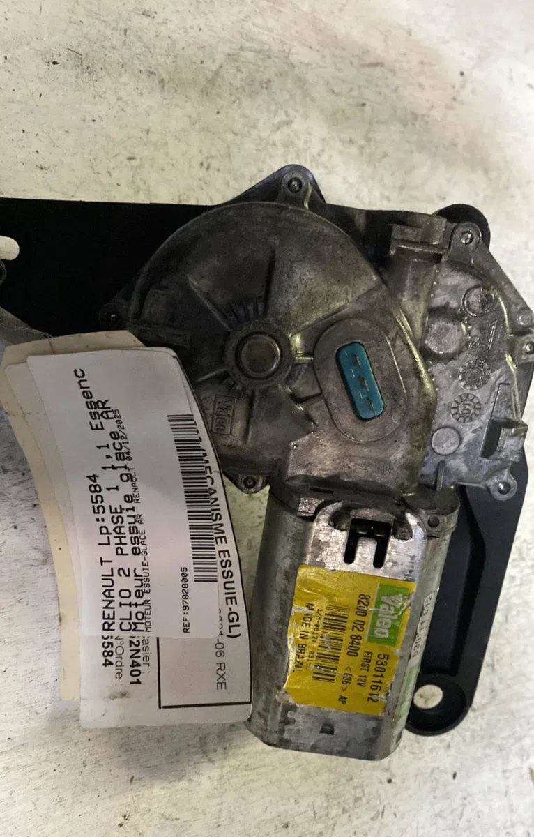 Moteur essuie-glace ar gauche Renault CLIO II (BB_, CB_) 1.2 16v (bb05, bb0w, bb11, bb27, bb2t, bb2u, bb2v, cb05,... (20