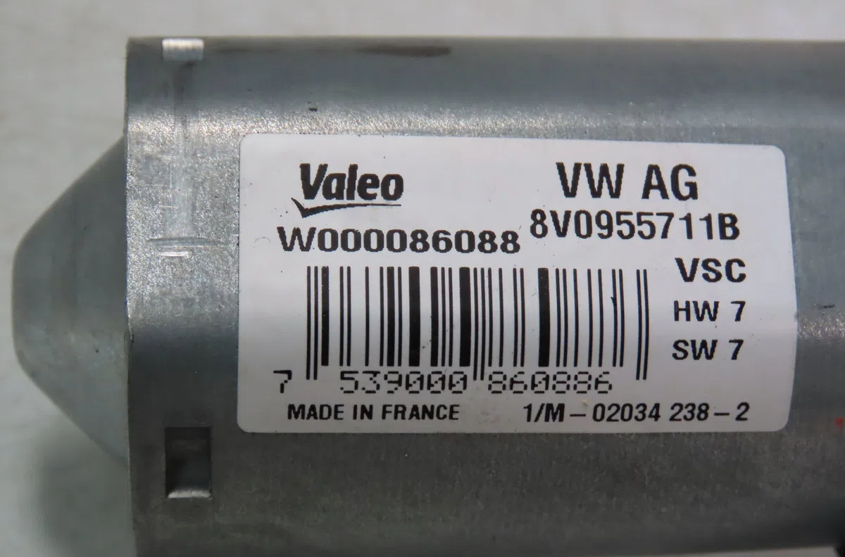 Moteur essuie-glace arrière Audi Q2 (GAB, GAG) 35 tdi (2016) occasion