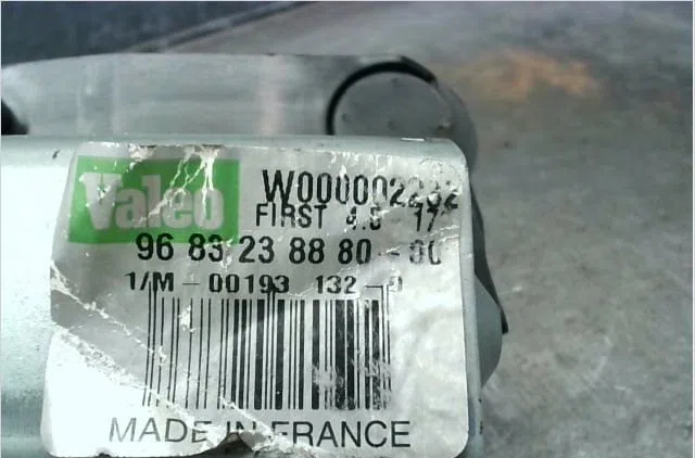 Moteur essuie-glace arrière Citroën C3 PICASSO (SH_) 1.6 hdi (2009) occasion