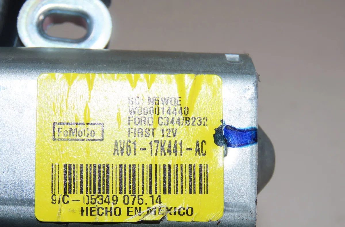Moteur essuie-glace arrière Ford GRAND C-MAX (DXA-CB7, DXA-CEU) 1.0 ecoboost (2012-2019) occasion