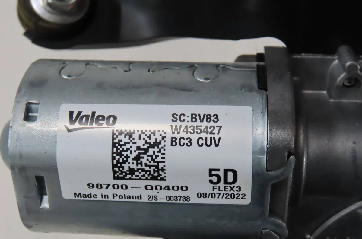Moteur essuie-glace arrière Hyundai BAYON (BC3) 1.0 t-gdi 48v-hybrid (2021) 5 portes occasion