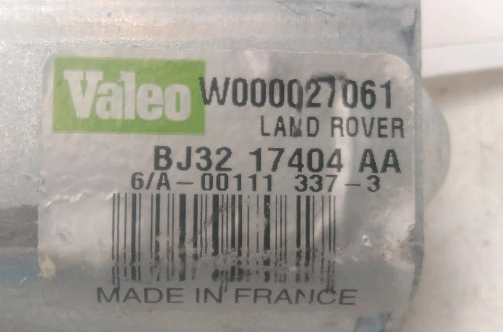 Moteur essuie-glace arrière Land rover RANGE ROVER EVOQUE (L538) 2.2 d 4x4 (2011-2019) occasion