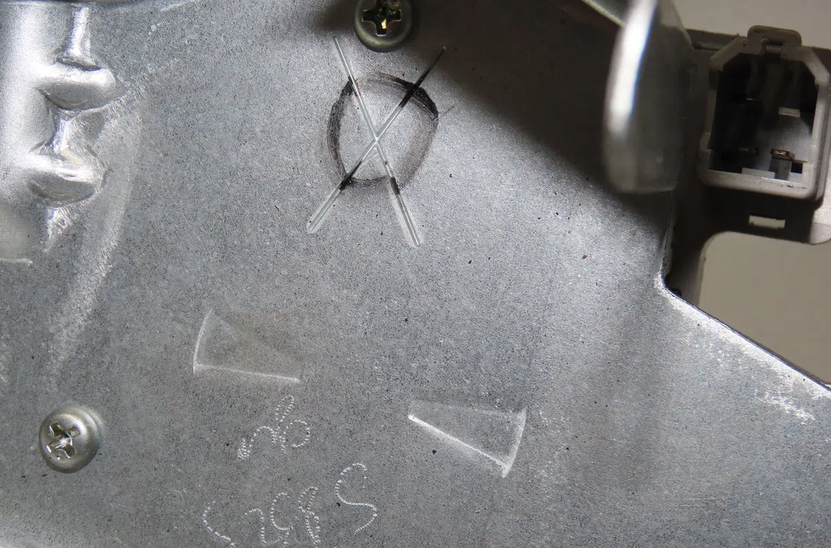 Moteur essuie-glace arrière Nissan NOTE (E11, NE11) 1.5 dci (2010-2012) occasion