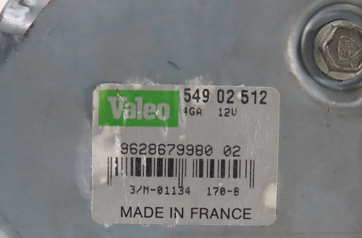 Moteur essuie-glace arrière Peugeot 206 3-5 portes (2A-C) 1.1 i (1998-2007) occasion