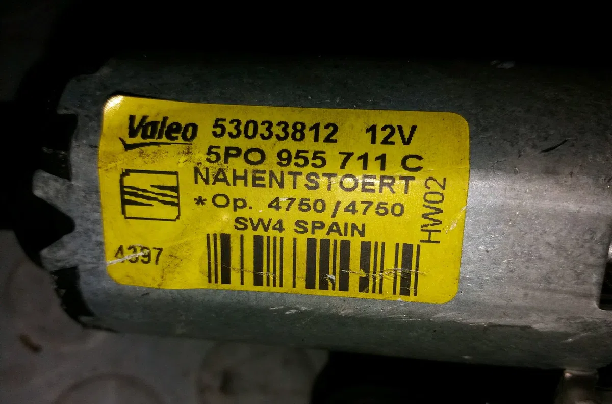 Moteur essuie-glace arrière Seat LEON (1P1) 2.0 tdi 16v (2005-2012) occasion