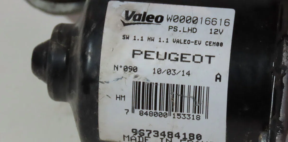 Moteur essuie-glace av droit Peugeot RCZ 1.6 thp 270 (2013-2015) occasion