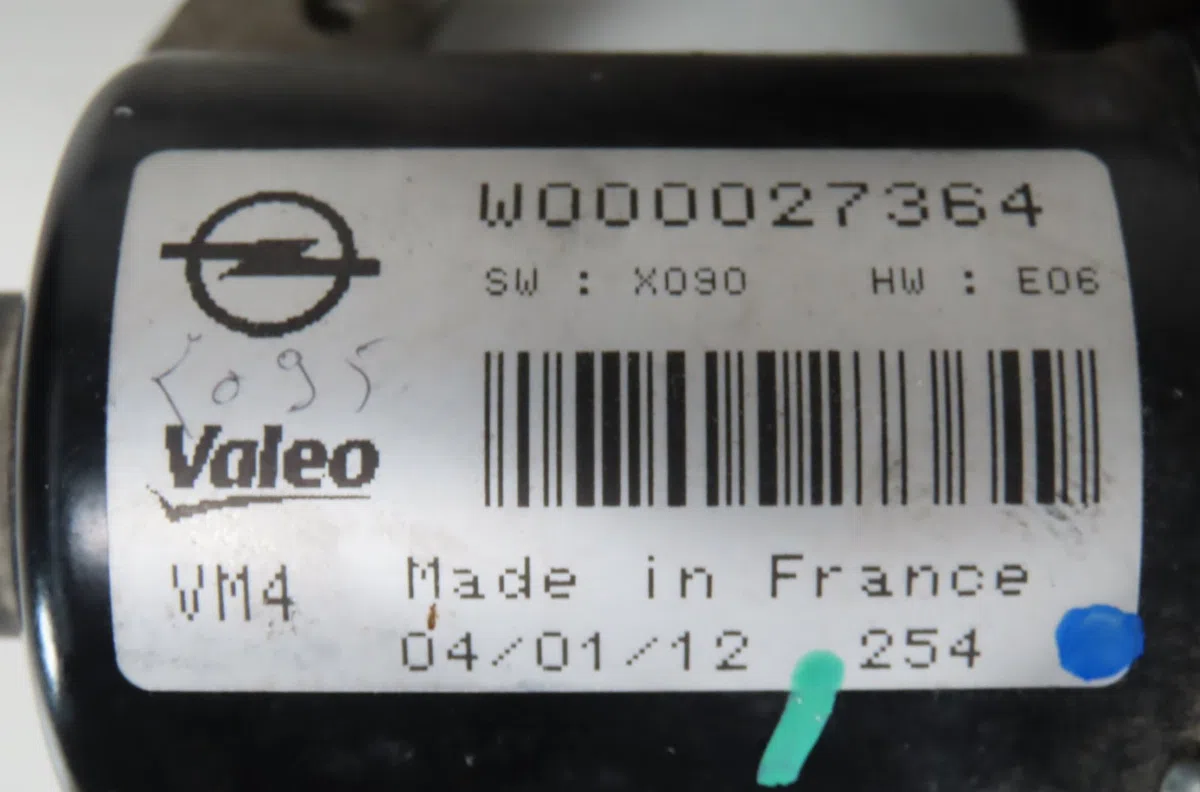 Moteur essuie-glace av gauche Opel ZAFIRA TOURER C (P12) 2.0 cdti (75) (2011) occasion