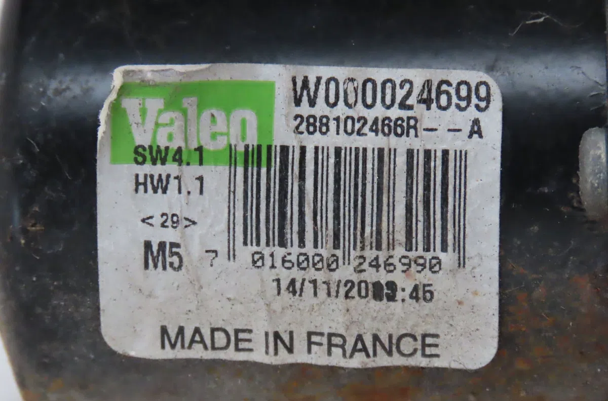 Moteur essuie-glace av gauche Renault SCÉNIC III (JZ0-1_) 1.6 dci (jz00, jz12) (2011) 5 portes occasion