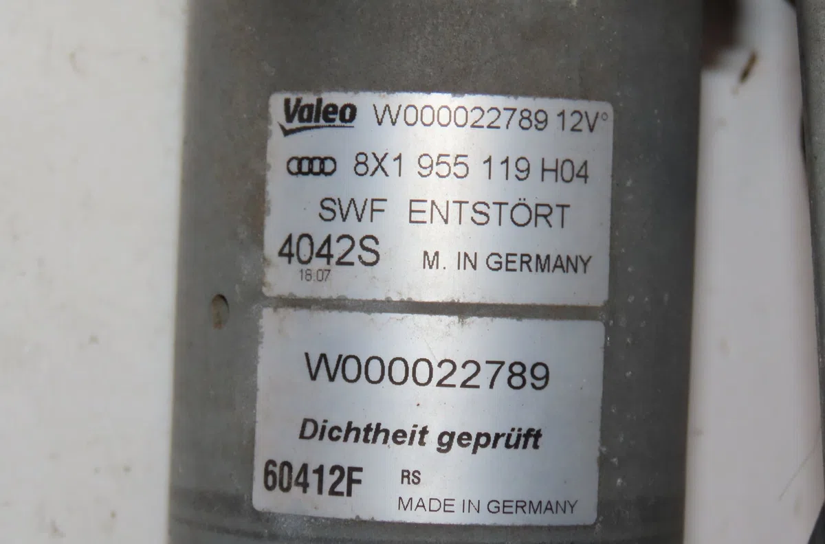 Moteur essuie-glace avant Audi A1 Sportback (8XA, 8XF) 1.6 tdi (2011-2015) occasion